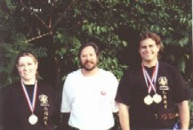 Devon Wright, Sifu Winokur, and Scott Walker